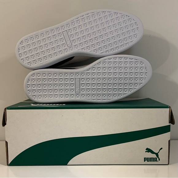 🔲 [BRAND NEW] PUMA SUEDE CLASSIC XXI BLACK WHITE MENS SHOES SIZE 8 SNEAKERS 🔲 - Picture 7 of 11